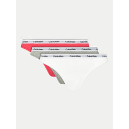 Calvin Klein Underwear Calvin Klein Underwear Набір з 3 пар стрінгів 000QD5209E Кольоровий