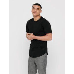 Only & Sons Only & Sons Camiseta Matt 22002973 Negro Regular Fit