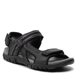 Geox Sandale Geox U S.Strada C U2524C 0ME50 C9999 Black