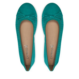 

Балетки Caprice 9-22185-42 Emerald Suede 711, Зелений