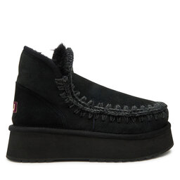 Mou Čizme za snijeg Mou Mini Eskimo Platform Boot FW681000A Crna