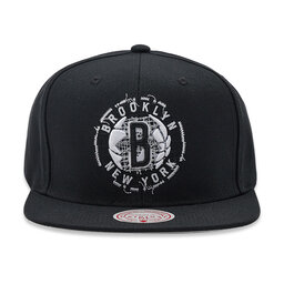 

Бейсболка Mitchell & Ness NBA Embroidery Nets HHSS4322 Black, Чорний