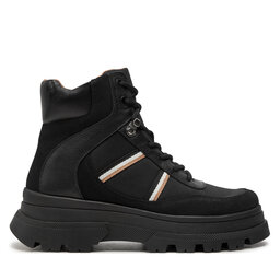 BOSS Schnürstiefeletten Boss Foster LUBootie NYSD 50523507 Schwarz