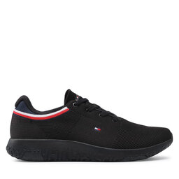 

Снікерcи Tommy Hilfiger Lightweight Knit Runner Collar FM0FM03614 Black BDS, Чорний
