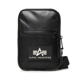 Alpha Industries Axelremsväska Alpha Industries Ruber Print Utility Bag 198911 Black 03