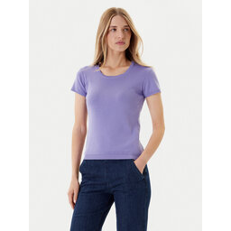 United Colors Of Benetton United Colors Of Benetton Camiseta 1091D1M10 Violeta Regular Fit