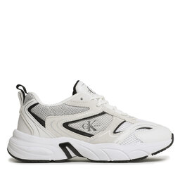 

Снікерcи Calvin Klein Jeans Retro Tennis Su-Mesh YW0YW00891 Bright White/Black 0K5, Білий