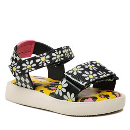Melissa Sandały Melissa Mini Melissa Pula Pula + Fabula Bb 33943 Beige/Black/Yellow AP041