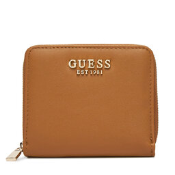Guess Mały Portfel Damski Guess Talent Slg SWNG96 69137 Brązowy