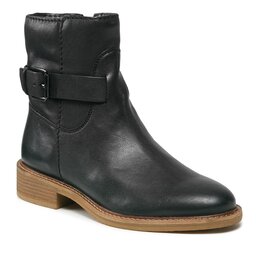 Clarks Stiefeletten Clarks Cologne Strap 261747714 Black Leather