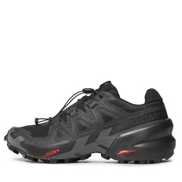 

Взуття Salomon Speedcross 6 L41737900 Black/Black/Phantom, Чорний
