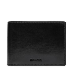 Calvin Klein Portafoglio grande da uomo Calvin Klein Ck Refined Trifold 10cc W/Coin K50K512699 Nero