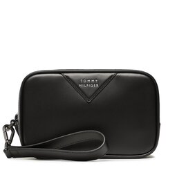 Tommy Hilfiger Geantă Tommy Hilfiger Th Modern Leather Washbag AM0AM10622 BDS