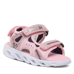 Leaf Sandały Leaf Melbu LMELB101L Pink