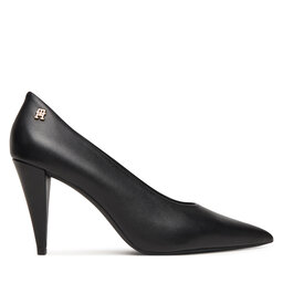 Tommy Hilfiger Pumps Tommy Hilfiger Th Smooth Leather Pump FW0FW08960 Schwarz
