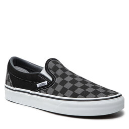 Vans Sneakers aus Stoff Vans Classic Slip-On VN000EYEBPJ Black/Pewter Checkerboard