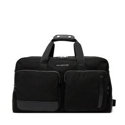 Tommy Hilfiger Σάκος Tommy Hilfiger Th Business Nylon Duffle AM0AM13382 Μαύρο