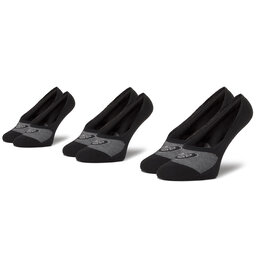 Asics Sada 3 párů kotníkových ponožek unisex Asics 3PPK Secret 3033A394 Performance Black 001