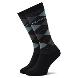 

Набір з 3 пар низьких шкарпеток unisex Horka Riding Socks 145450-0000-0206 Ch Black/Grey, Чорний