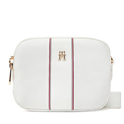 Tommy Hilfiger Borsetta Tommy Hilfiger Poppy Camera Bag Corp AW0AW17230 Bianco