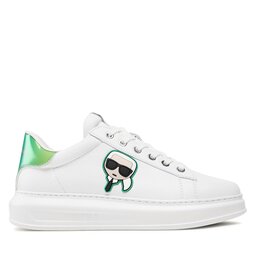

Снікерcи KARL LAGERFELD KL52530G White Lthr w/Green, Білий