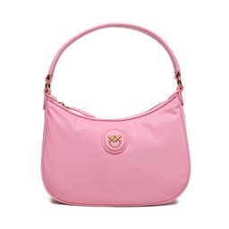 Pinko Handtasche Pinko Half Moon Mini AI 23-24 PLTT 101523 A11Q Pink O75Q