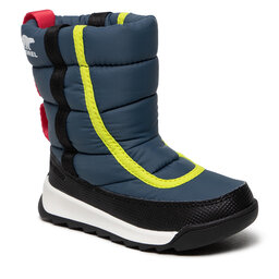 Sorel Sniego batai Sorel Childrens Whitney™ II Puffy Mid Wp NC3873 Uniform Blue/Cherrybomb 405