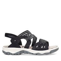 Rieker Basutės Rieker 68882-00 Juoda