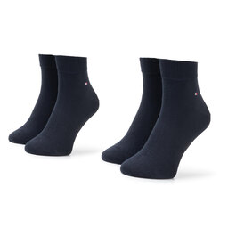 Tommy Hilfiger Комплект 2 чифта къси чорапи мъжки Tommy Hilfiger 342025001 Dark Navy 322