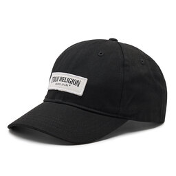 True Religion Czapka z daszkiem True Religion Box Arch Logo TR2347 Black 1001