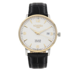 Roamer Zegarek Roamer Valais 958833 47 14 05 Black/White