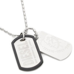 

Намисто Diesel DX0011040 Silver, Срібний