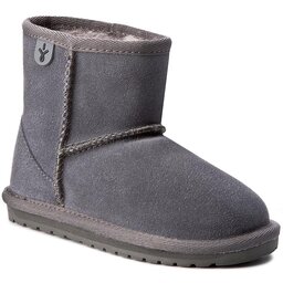 EMU Australia Schuhe EMU Australia Wallaby Mini K10103 Charcoal/Anthracite