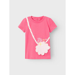NAME IT NAME IT T-Shirt Zuzzie 13226878 Rosa Regular Fit