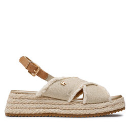 

Еспадрильї Wrangler Kim Tex Cross WL21635A Ecru/Gold 924, Бежевий