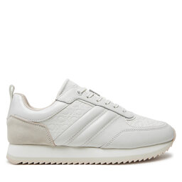 Calvin Klein Sneakersy Calvin Klein Runner Lace Up Saff Mono HW0HW02102 Biały