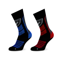 Rossignol Zestaw 2 par skarpet narciarskich Rossignol Jr Termotech 2P RLMYX02 Czarny