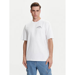Karl Kani Karl Kani Marškinėliai Palm Print PD00005330 Balta Relaxed Fit