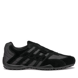 Geox Polobotky Geox Uomo Snake U4507B 022EK C9999 Černá