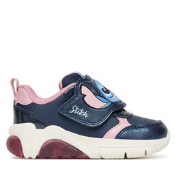 Geox Sneakersy Geox J Fadinlight J56M4F 054AJ C0694 M Granatowy