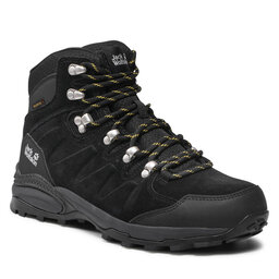 Jack Wolfskin Turistiniai batai Jack Wolfskin Refugio Texapore Mid M 4049841 Phantom/Burly Yellow Xt