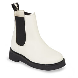 Tommy Jeans Členková obuv s elastickým prvkom Tommy Jeans Tjw Chelsea Flat Boot EN0EN02311 Rich Cream YA6