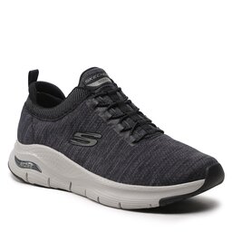 Skechers Sportcipő Skechers Waveport 232301/BKGY Black/Grey