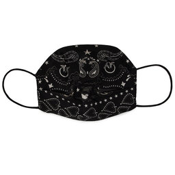 

Текстильна маска Pinko Zoologia Mask Popeline St.Bandana 20211 PRR 1N20D9 Y7RF Nero/Bianco ZZ2, Чорний