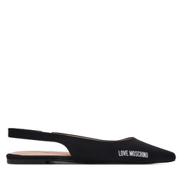 LOVE MOSCHINO Baleríny LOVE MOSCHINO JA11021G0MIM0000 Černá
