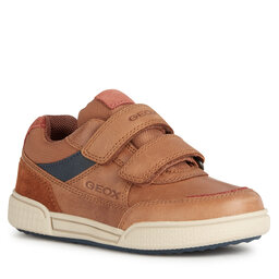 Geox Sneakers Geox J Poseido Boy J16BCC 0CLFU C6N4E S Cognac/Blue