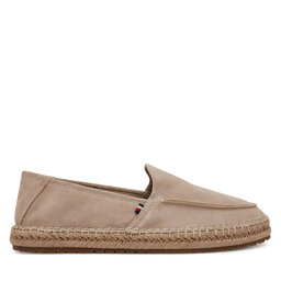 Tommy Hilfiger Еспадрильї Tommy Hilfiger Hilfiger Flex Espa Suede Loafer FM0FM05392 Бежевий