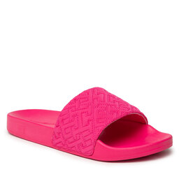 Tommy Hilfiger Papucs Tommy Hilfiger Th Elevated Slide FW0FW07422 Bright Cerise Pink T1K