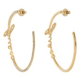 

Сережки Guess JUBE03 312JW YELLOW GOLD, Позолота жовтого кольору