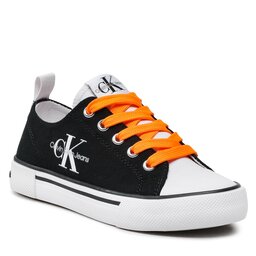 Calvin Klein Jeans Sneakers Calvin Klein Jeans Low Cut Lace-Up Sneaker V3X9-80567-0890 M Black/White X001
